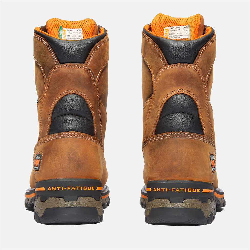 Mens Boondock 8" Composite Toe Waterproof Work Boot - Image 5