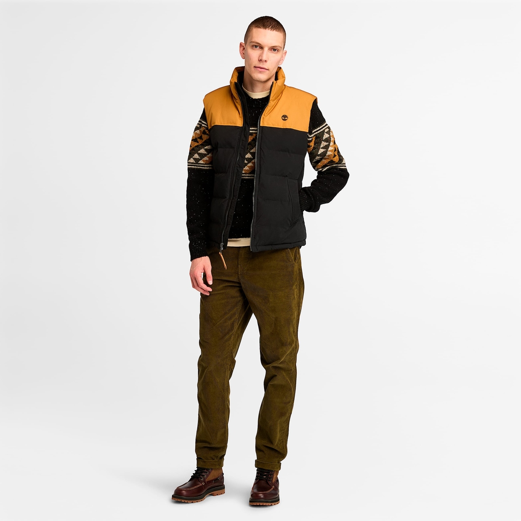 Mens Welch Mountain Durable Water-Repellent Puffer Vest - Image 2