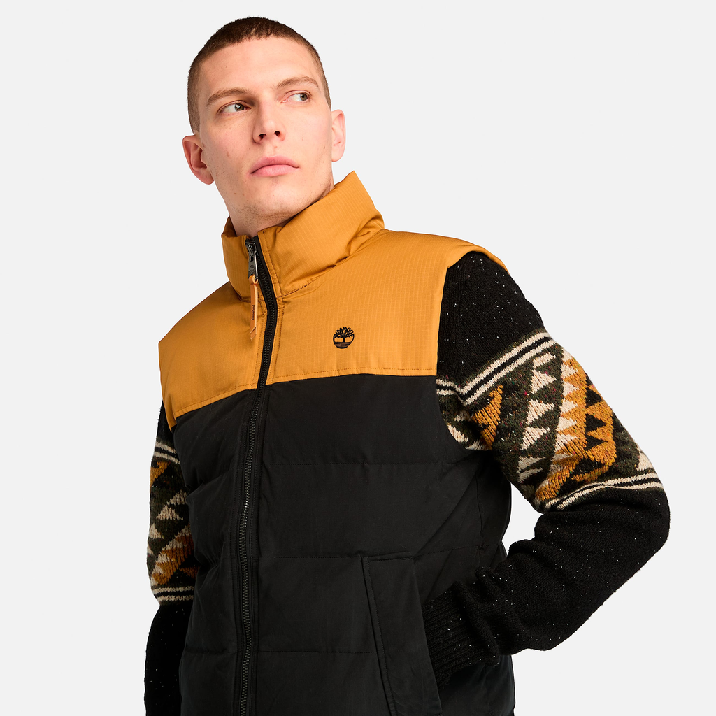 Mens Welch Mountain Durable Water-Repellent Puffer Vest - Image 3