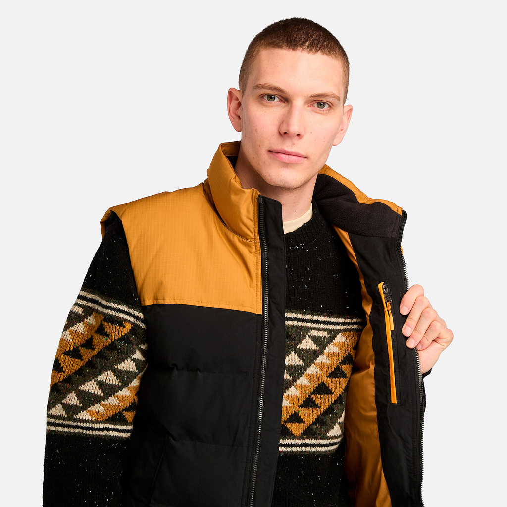 Mens Welch Mountain Durable Water-Repellent Puffer Vest - Image 4