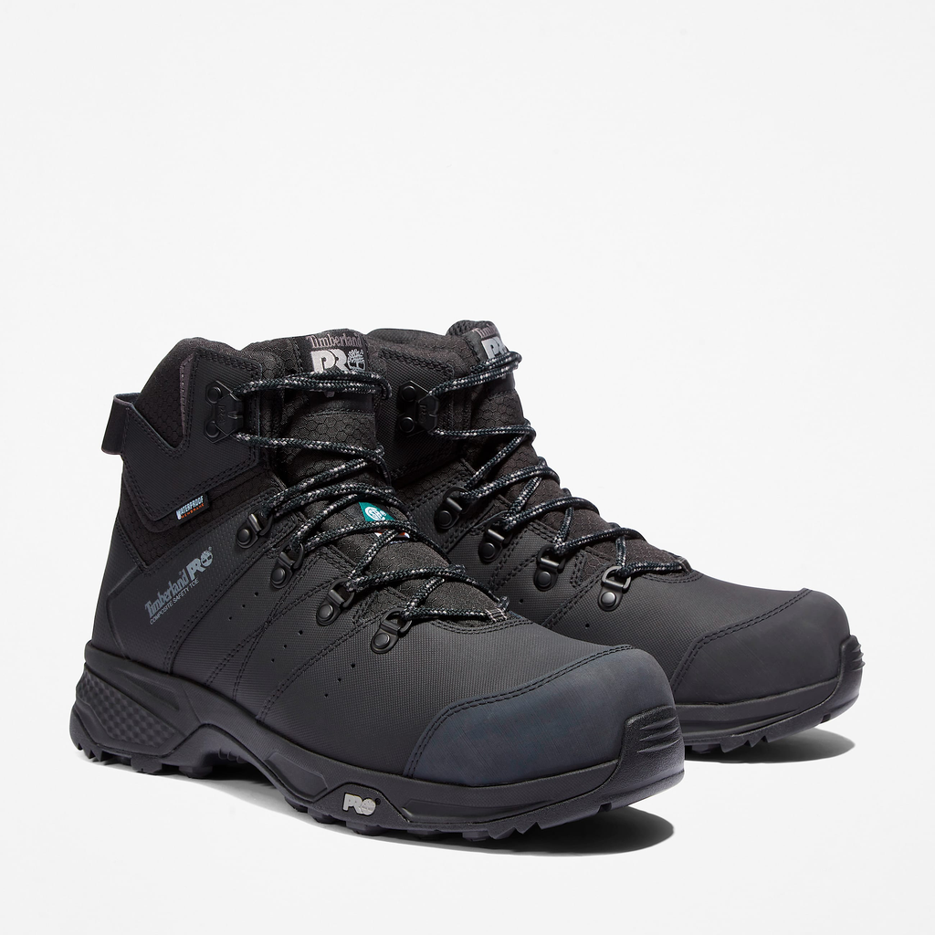 Mens Switchback Composite Toe Waterproof Work Boot - Image 4