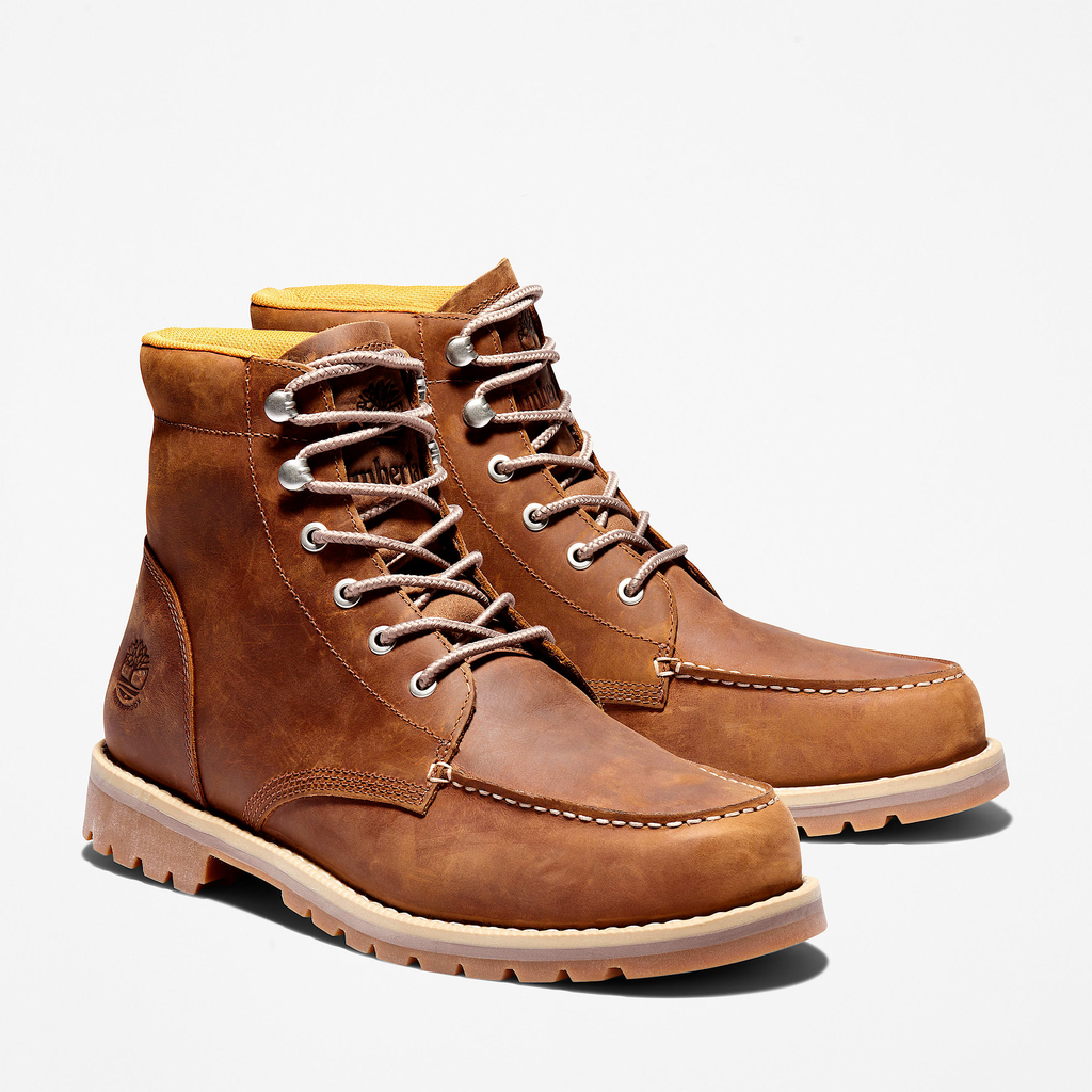 Mens Redwood Falls Waterproof Moc-Toe Boot - Image 4