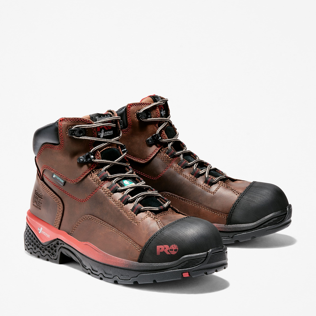 Mens Bosshog 6" Composite Toe Waterproof Work Boot - Image 4