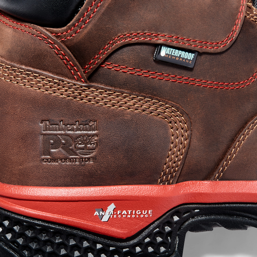Mens Bosshog 6" Composite Toe Waterproof Work Boot - Image 6