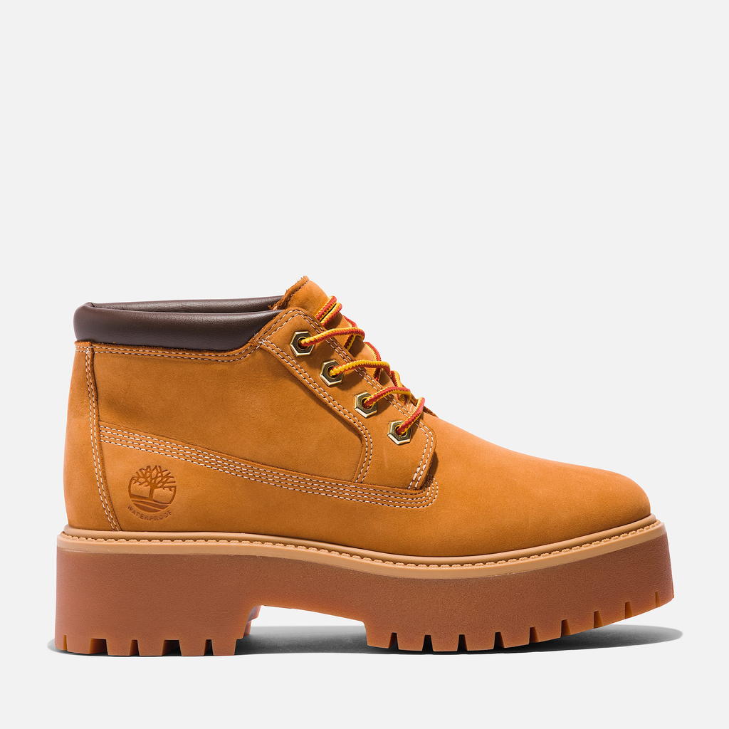 Womens Stone Street Waterproof Platform Boot
