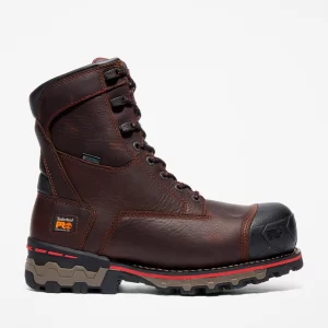 Mens Boondock 8" Composite Toe Waterproof Work Boot