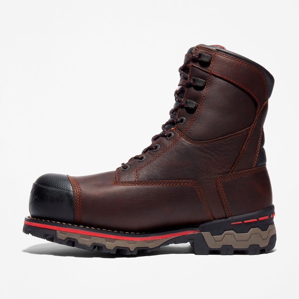 Mens Boondock 8" Composite Toe Waterproof Work Boot - Image 6