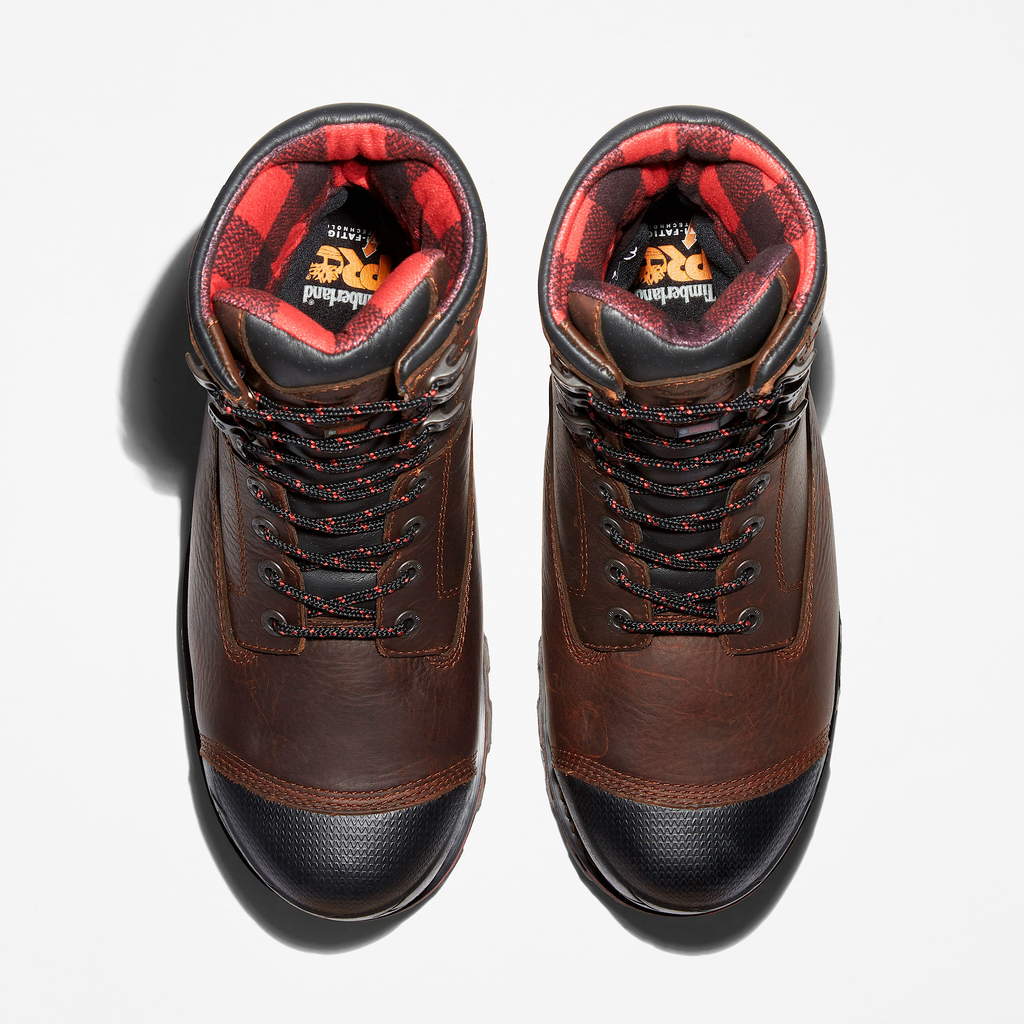 Mens Boondock 8" Composite Toe Waterproof Work Boot - Image 2