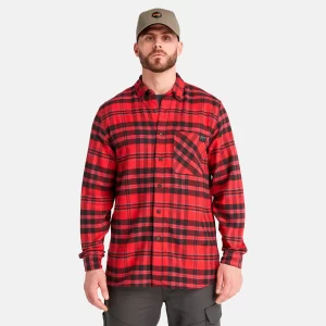 Mens Timberland PRO? Woodfort Midweight Flannel Shirt