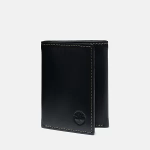 Mens Smooth Leather Trifold Wallet