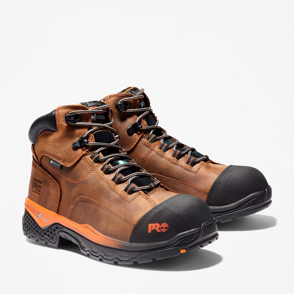 Mens Bosshog 6" Composite Toe Waterproof Work Boot - Image 4