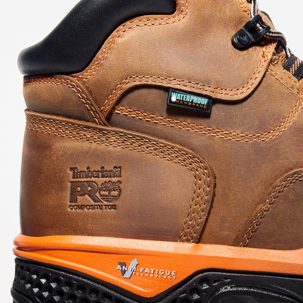 Mens Bosshog 6" Composite Toe Waterproof Work Boot - Image 6
