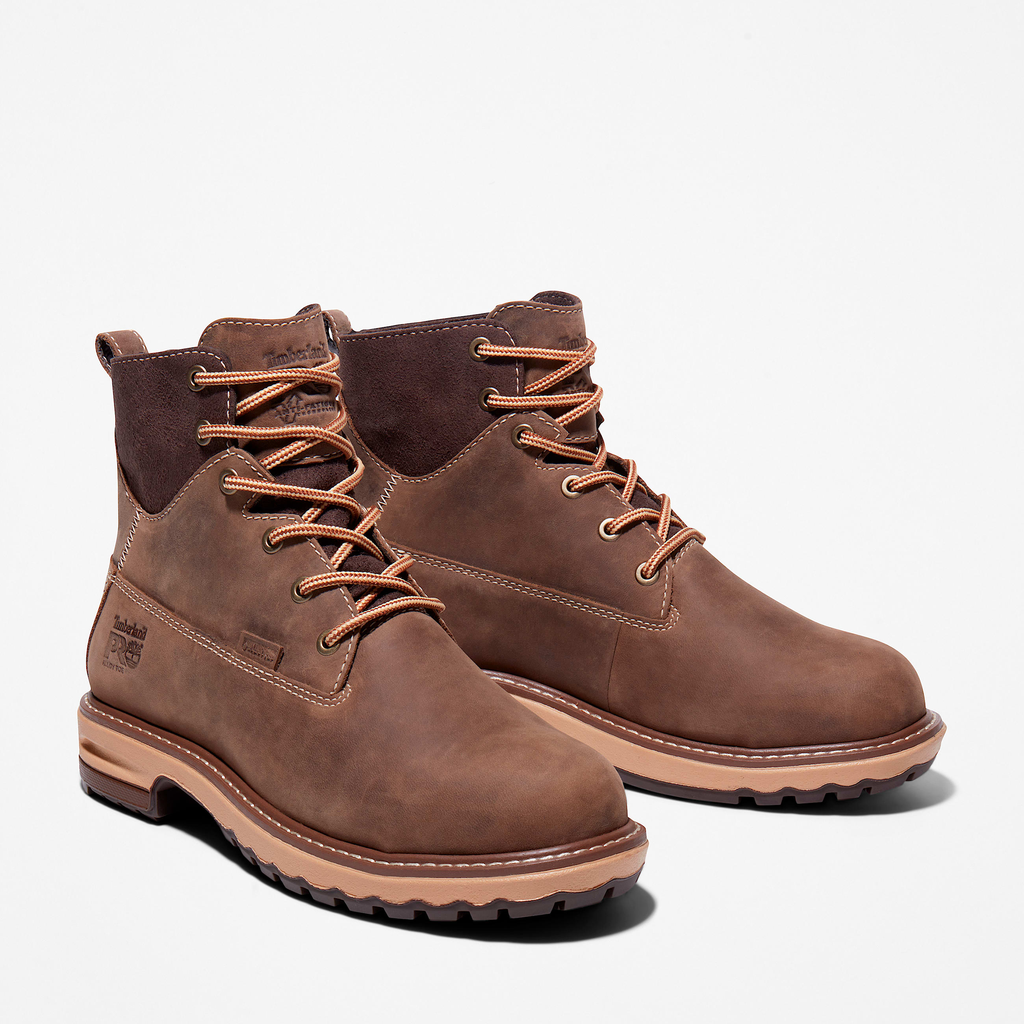 Womens Hightower 6" Alloy Toe Waterproof Work Boot - Image 4