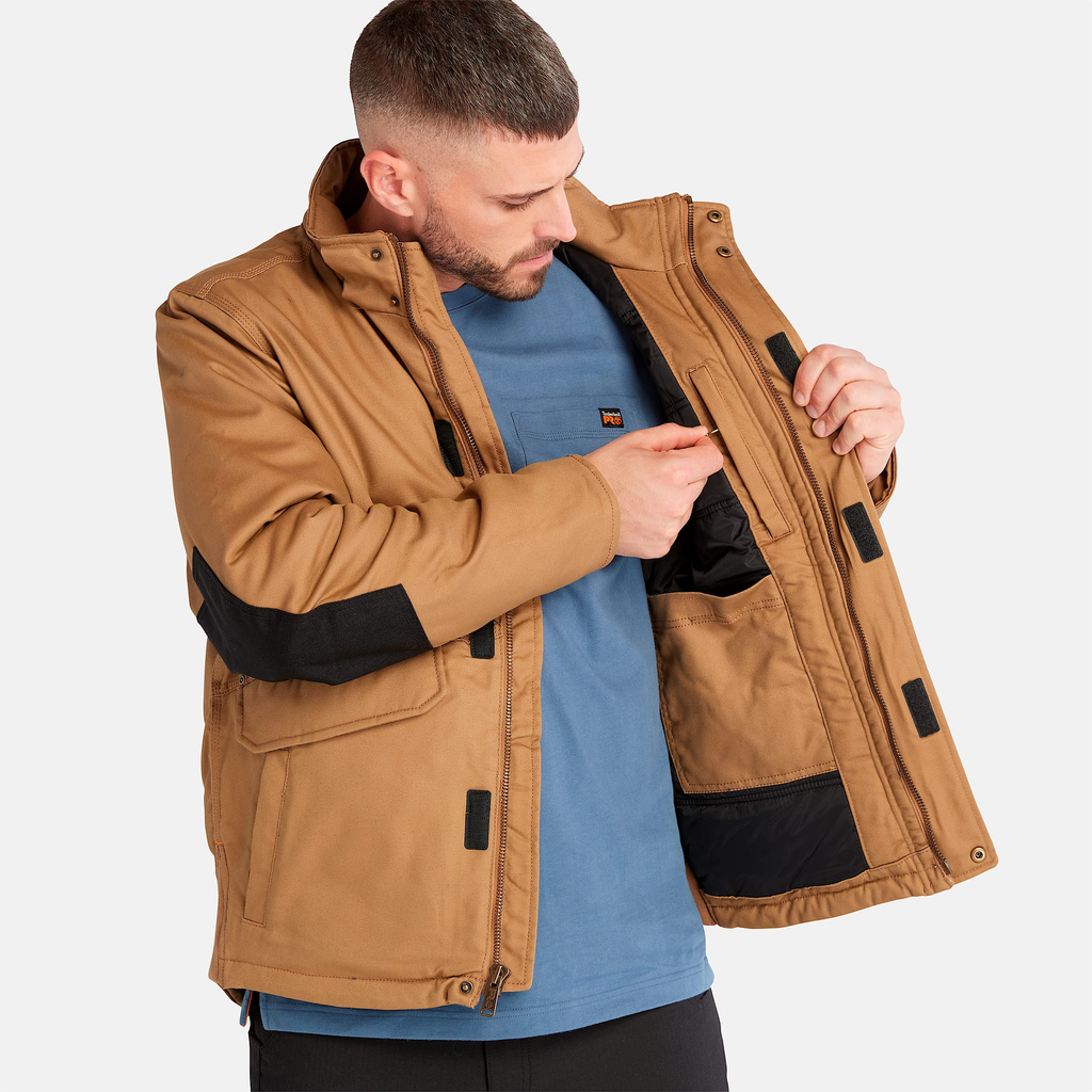 Mens Timberland PRO? Ironhide Insulated Hooded Jacket - Image 4