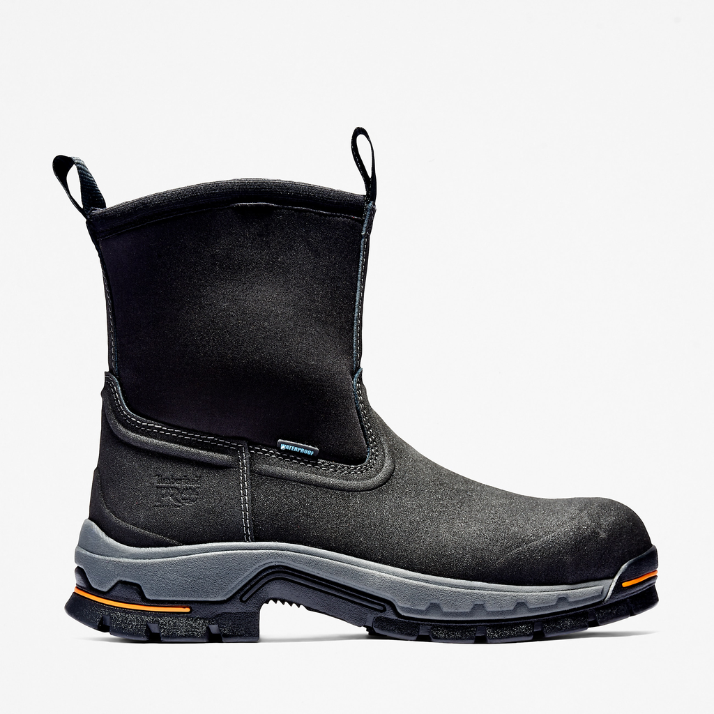 Mens Stockdale Pull On Alloy Toe Waterproof Work Boot