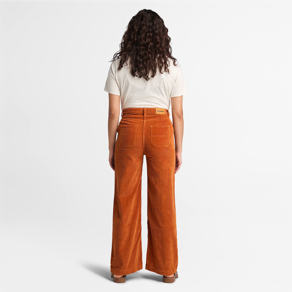 Womens Corduroy Wide-Leg Pant - Image 3