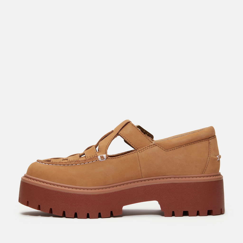 Womens Stone Street Platform Buckle Shoe - Image 8