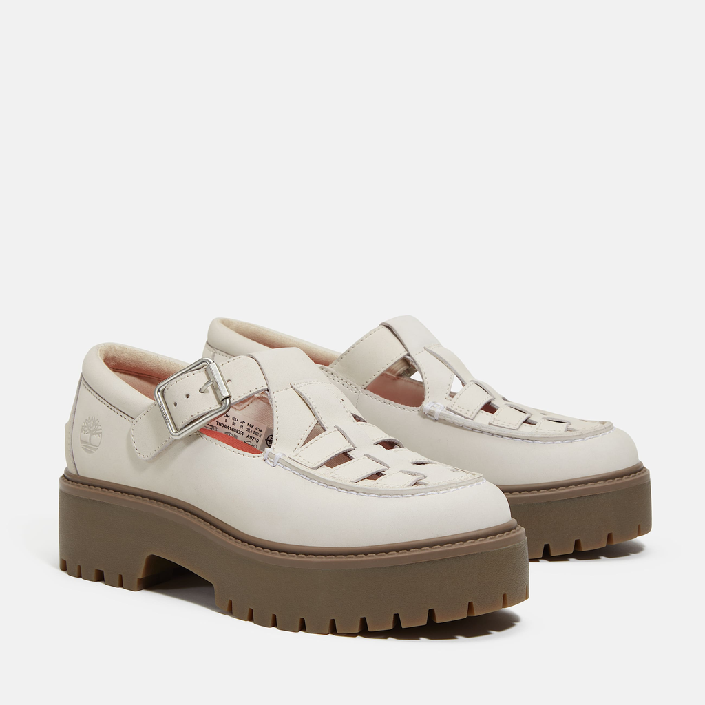 Womens Stone Street Platform Buckle Shoe - Image 3