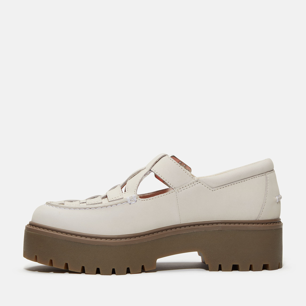 Womens Stone Street Platform Buckle Shoe - Image 4