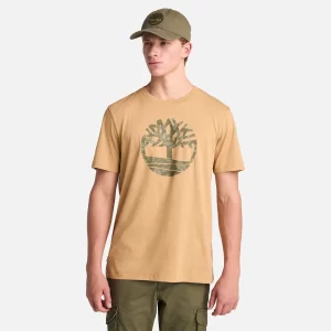 Mens Northwood Floral Tree Logo Short-Sleeve T-Shirt