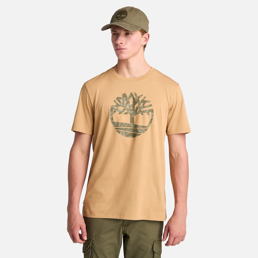 Mens Northwood Floral Tree Logo Short-Sleeve T-Shirt