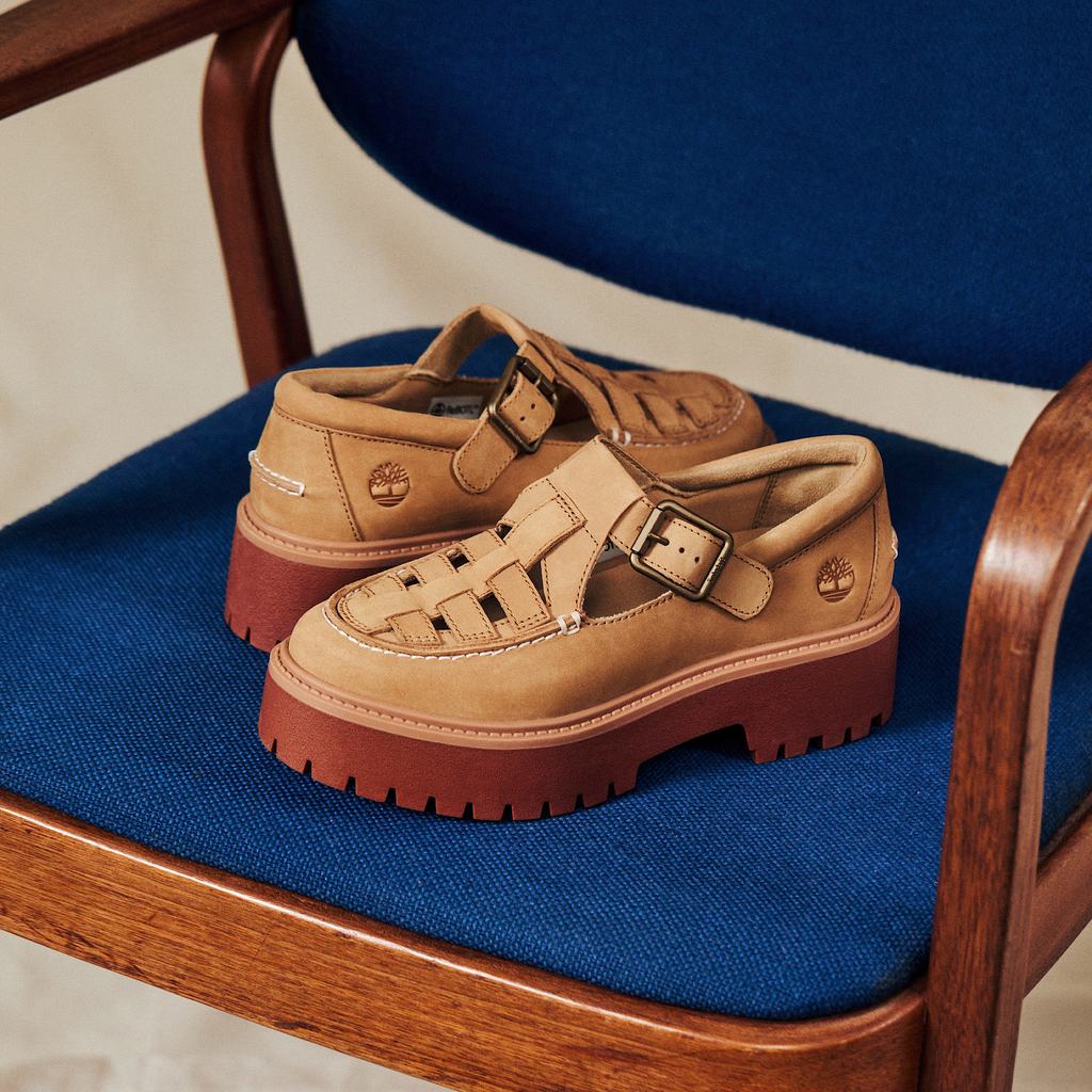 Womens Stone Street Platform Buckle Shoe - Image 9