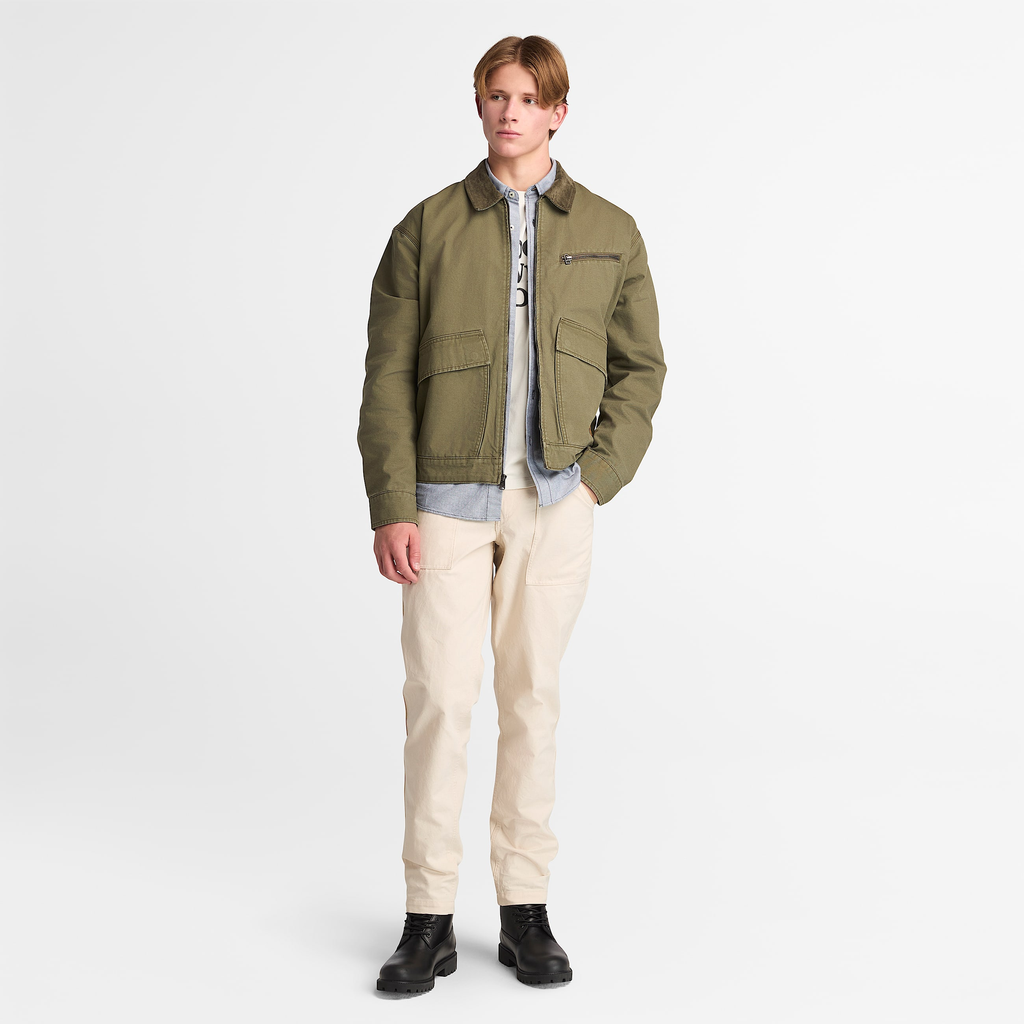 Mens Goffstown Washed Canvas Fatigue Pant - Image 2