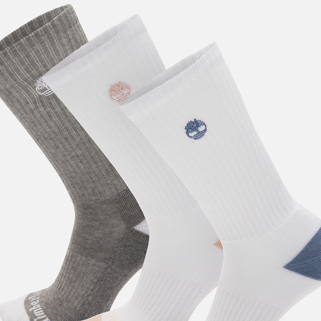 Womens Sagamore Beach 3-Pack Half-Cushion Crew Sock - Image 2