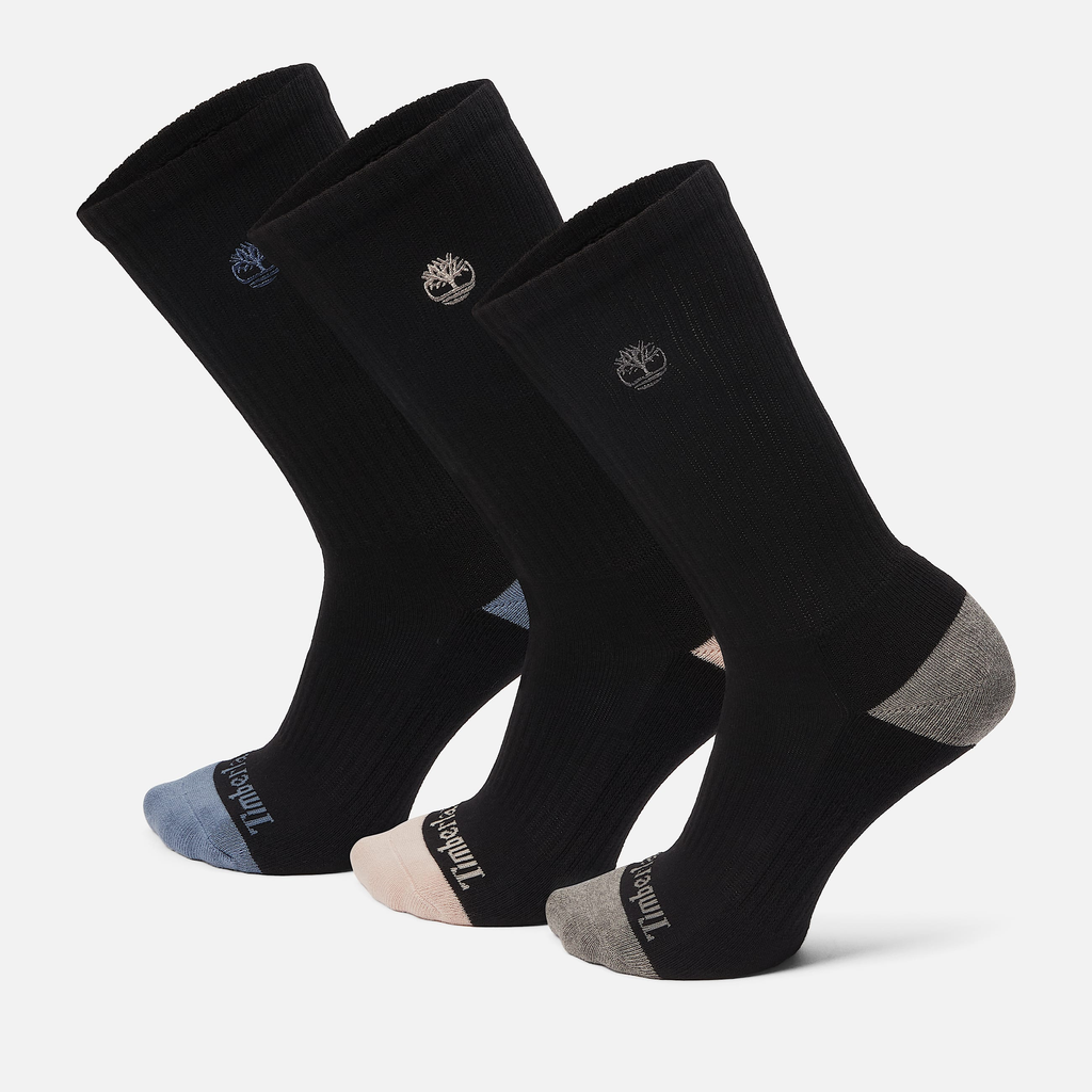 Womens Sagamore Beach 3-Pack Half-Cushion Crew Sock