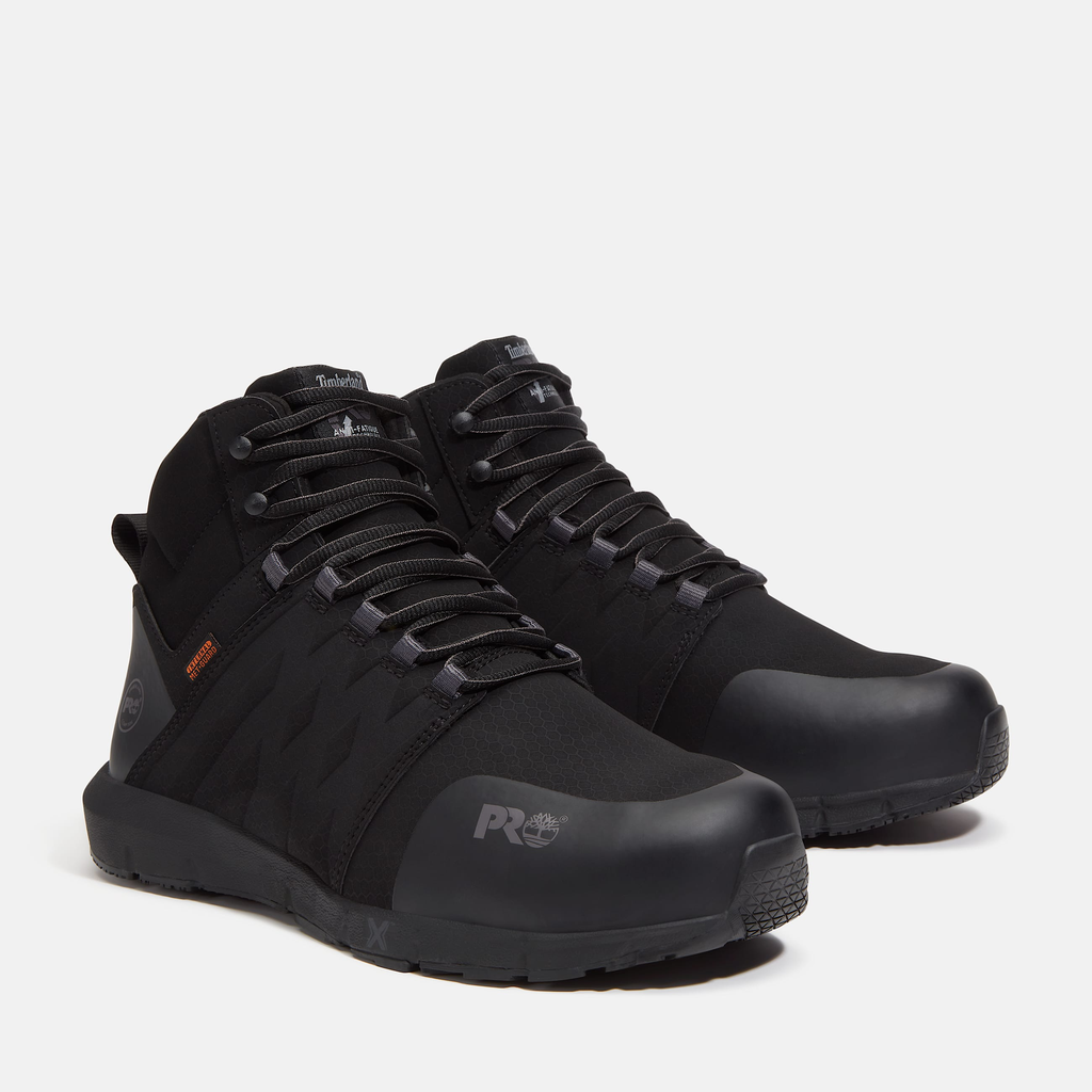 Mens Radius Mid Met Guard Composite Toe Work Sneaker - Image 4