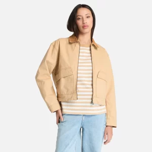 Womens Strafford Washed Canvas Jacket