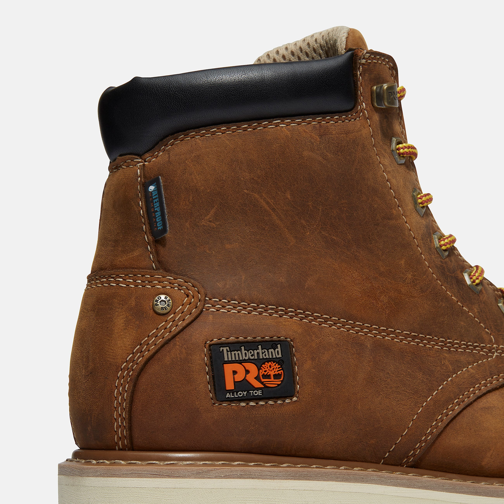 Mens Gridworks 6" Alloy Toe Waterproof Work Boot - Image 5