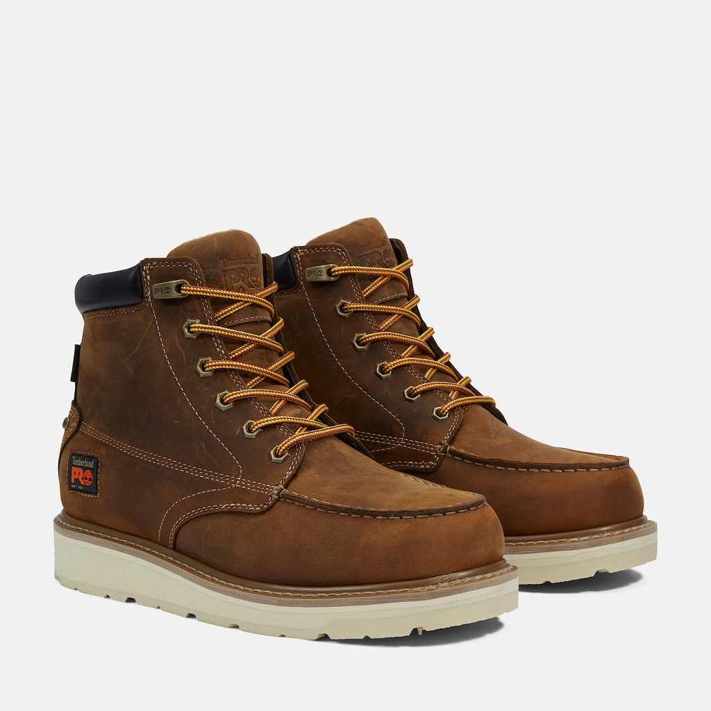 Mens Timberland PRO Gridworks 6" Waterproof Moc-Toe Work Boot - Image 2
