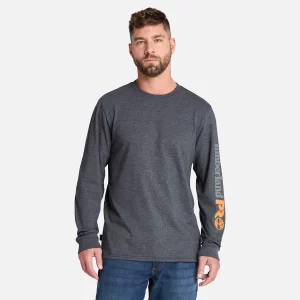 Mens Timberland PRO? Core Logo Long-Sleeve T-Shirt