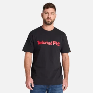 Mens Timberland PRO? Core Linear Logo T-Shirt