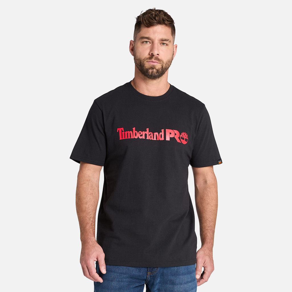 Mens Timberland PRO? Core Linear Logo T-Shirt