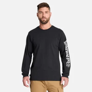 Mens Timberland PRO? Core Logo Long-Sleeve T-Shirt