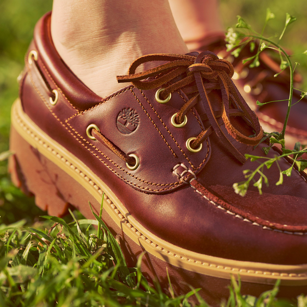 Womens Stone Street Platform Boat Shoe - Image 5