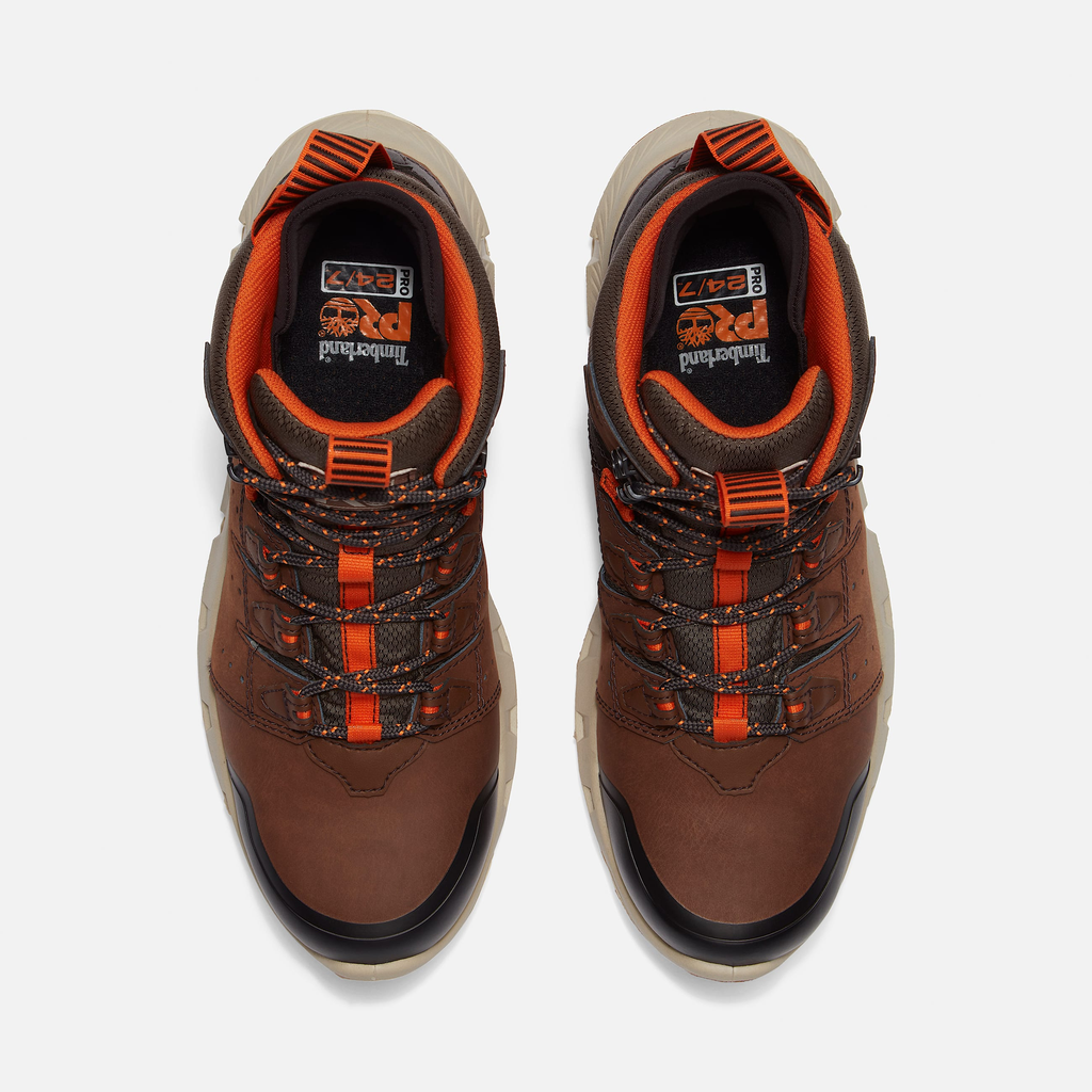 Mens Tempe 6" Soft Toe Waterproof Work Boot - Image 3