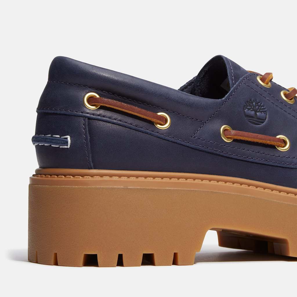 Womens Stone Street Platform Boat Shoe - Image 4