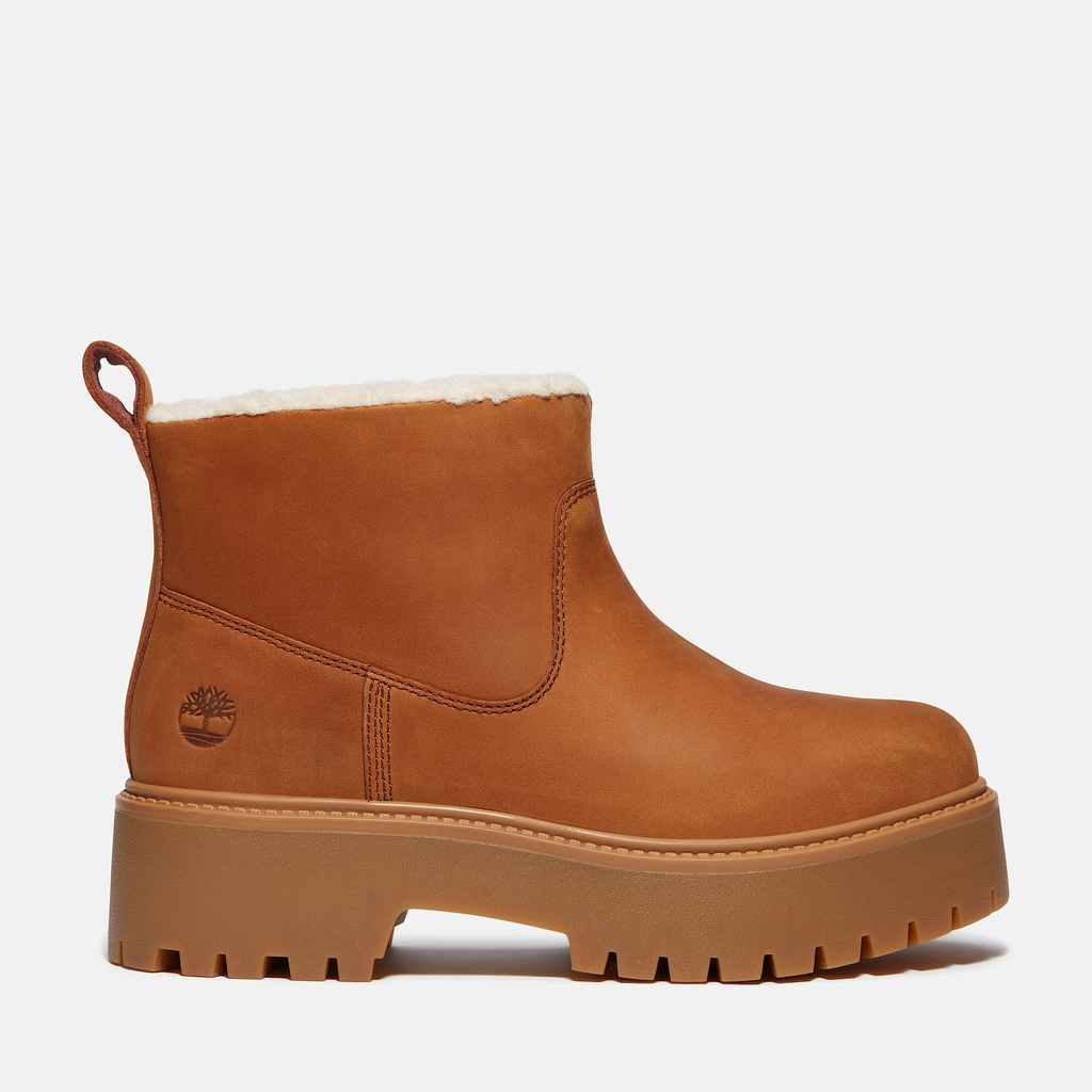 Womens Stone Street Warm-Lined Platform Boot