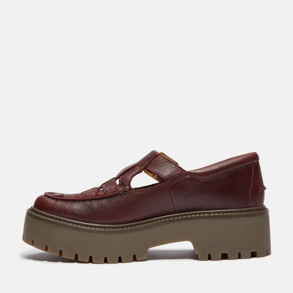 Womens Stone Street Platform Buckle Shoe - Image 4
