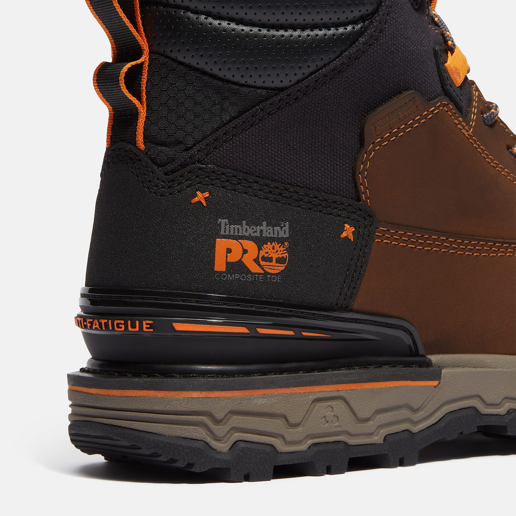 Mens Boondock Ultralight 8" Composite Toe Waterproof Insulated Work Boot - Image 4
