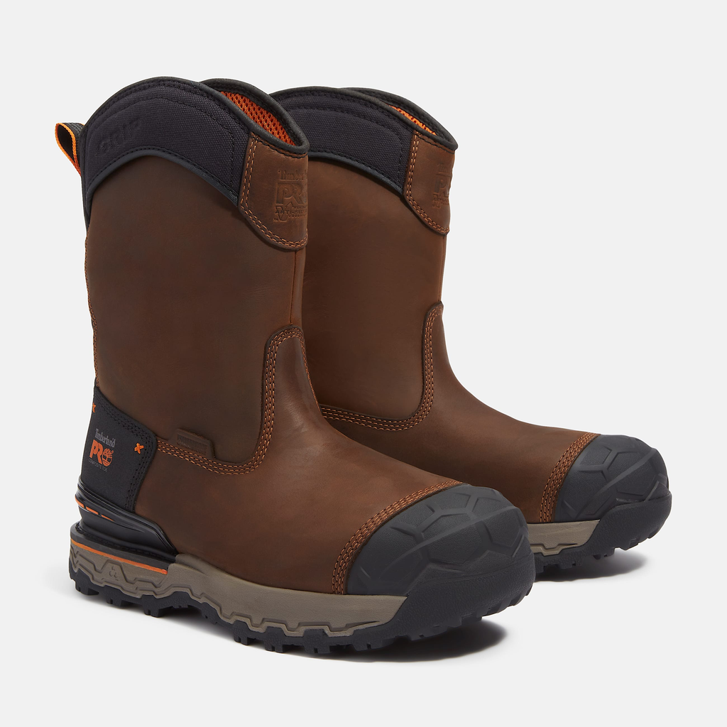 Mens Boondock Ultralight Pull-On Composite Waterproof Work Boot - Image 2