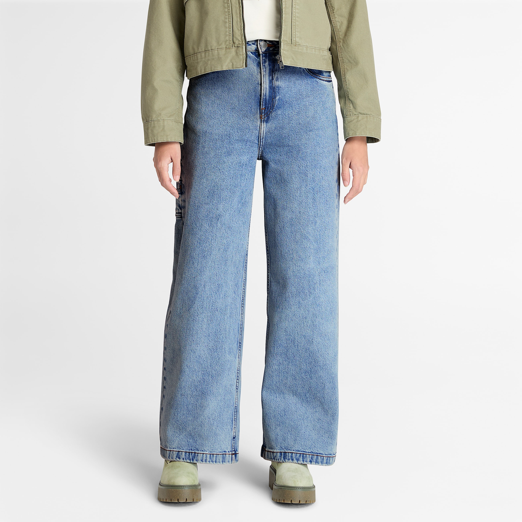 Womens Denim Carpenter Pant