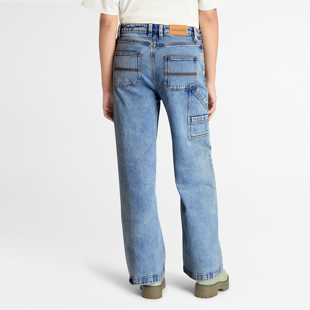 Womens Denim Carpenter Pant - Image 4