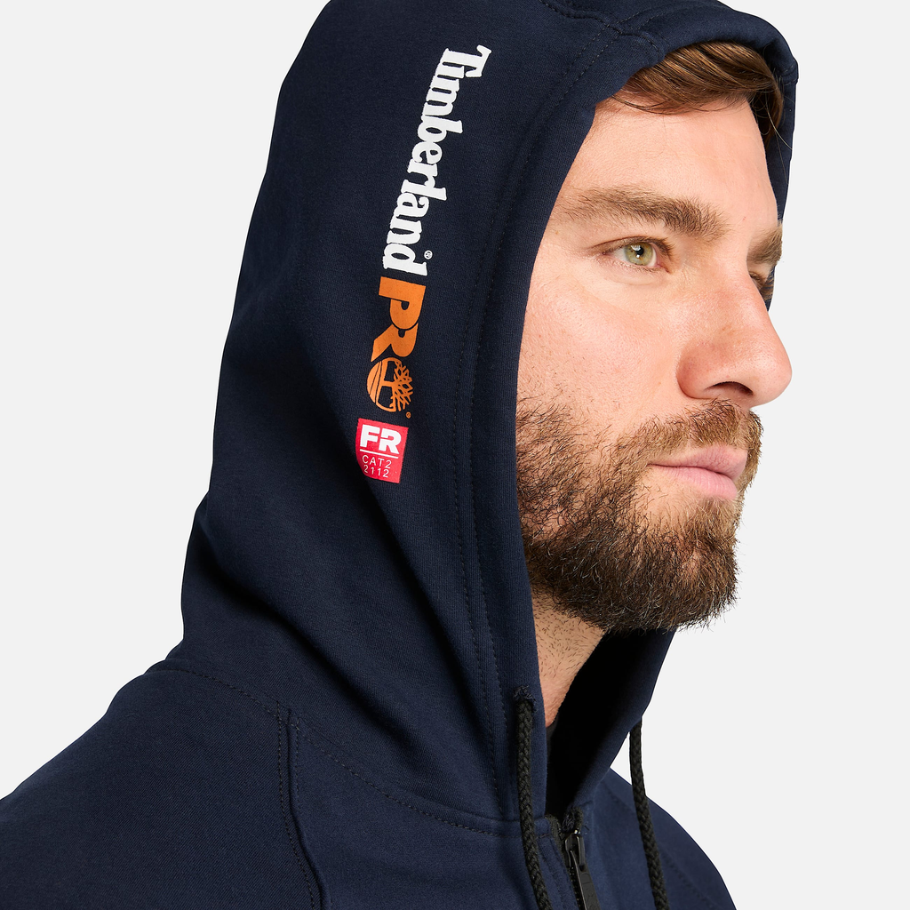 Mens Timberland PRO? Hood Honcho Flame-Resistant Full-Zip Hoodie - Image 3