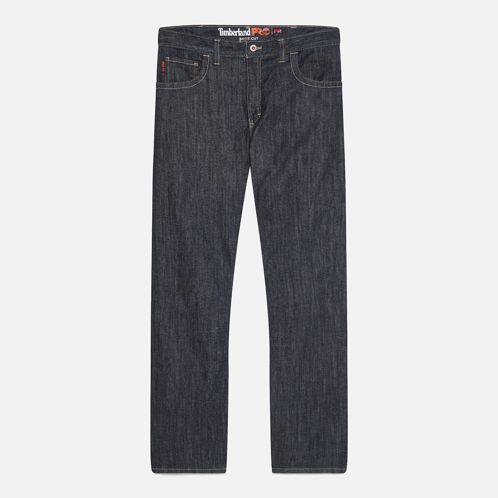 Mens Timberland PRO? Grit-N-Grind Flame-Resistant Flex Denim Work Jeans - Image 8