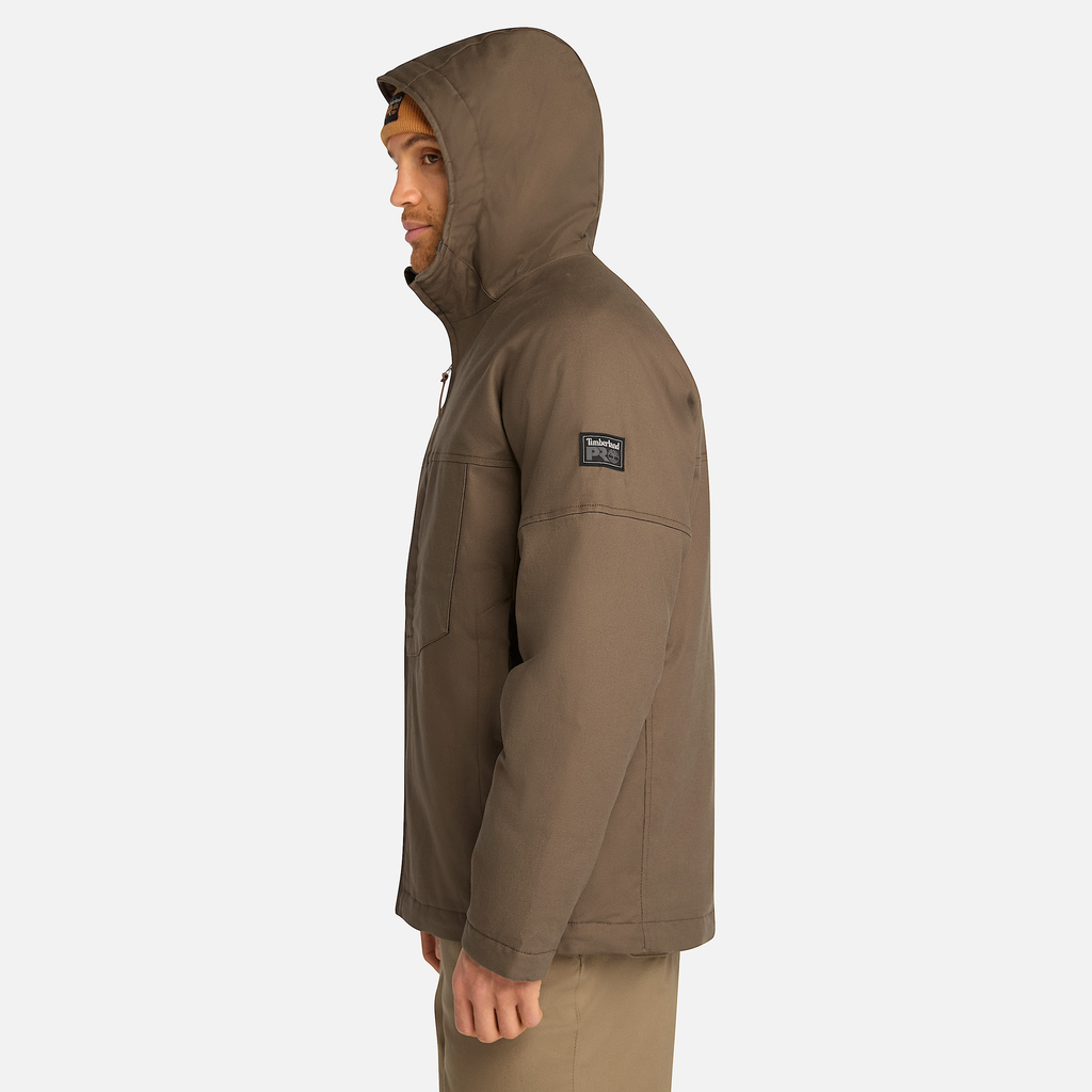 Mens Timberland PRO? GritFlex Canvas Hooded Jacket - Image 4