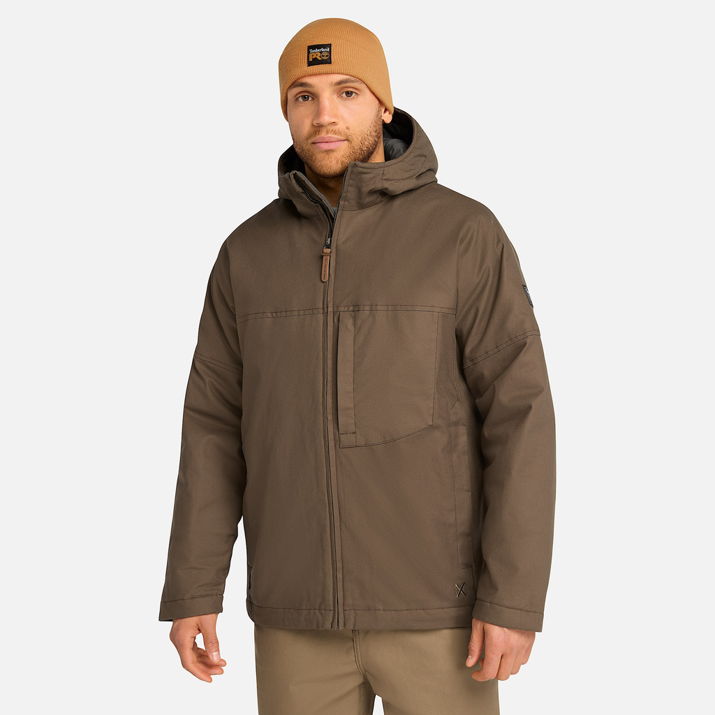 Mens Timberland PRO? GritFlex Canvas Hooded Jacket